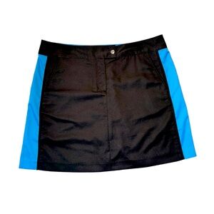 Izod Black and Blue Athletic Skorts